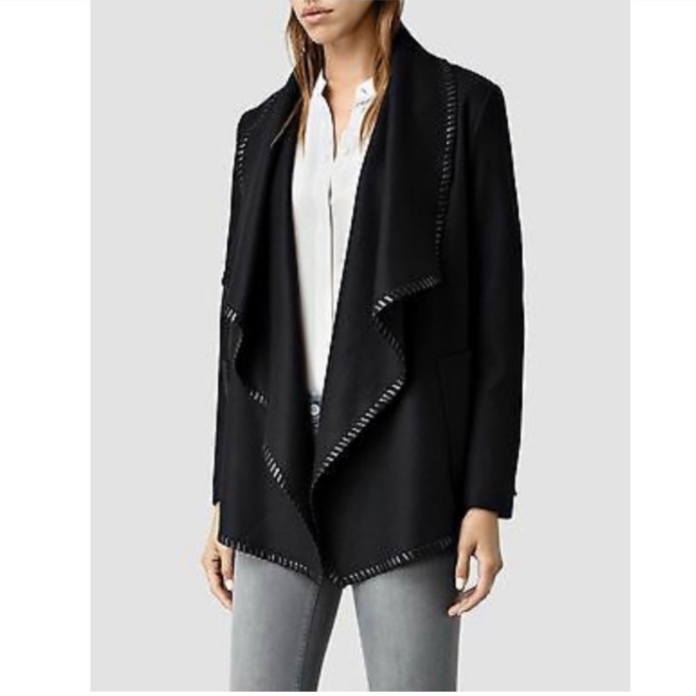 All Saints Roux Wool Jacket
